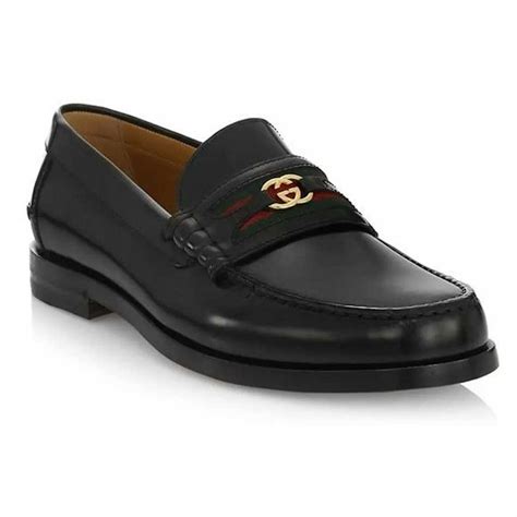 gucci harrison penny loafers|Shop Gucci Interlocking G Penny Loafers .